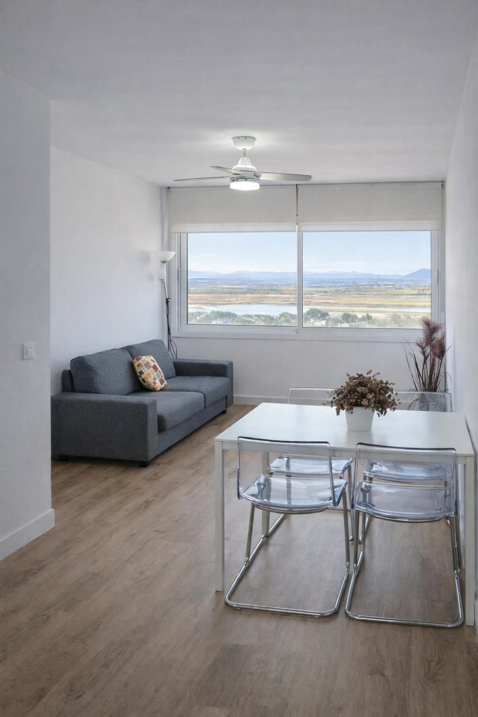 Natural landscape, Living room, Seating area, Dining area
