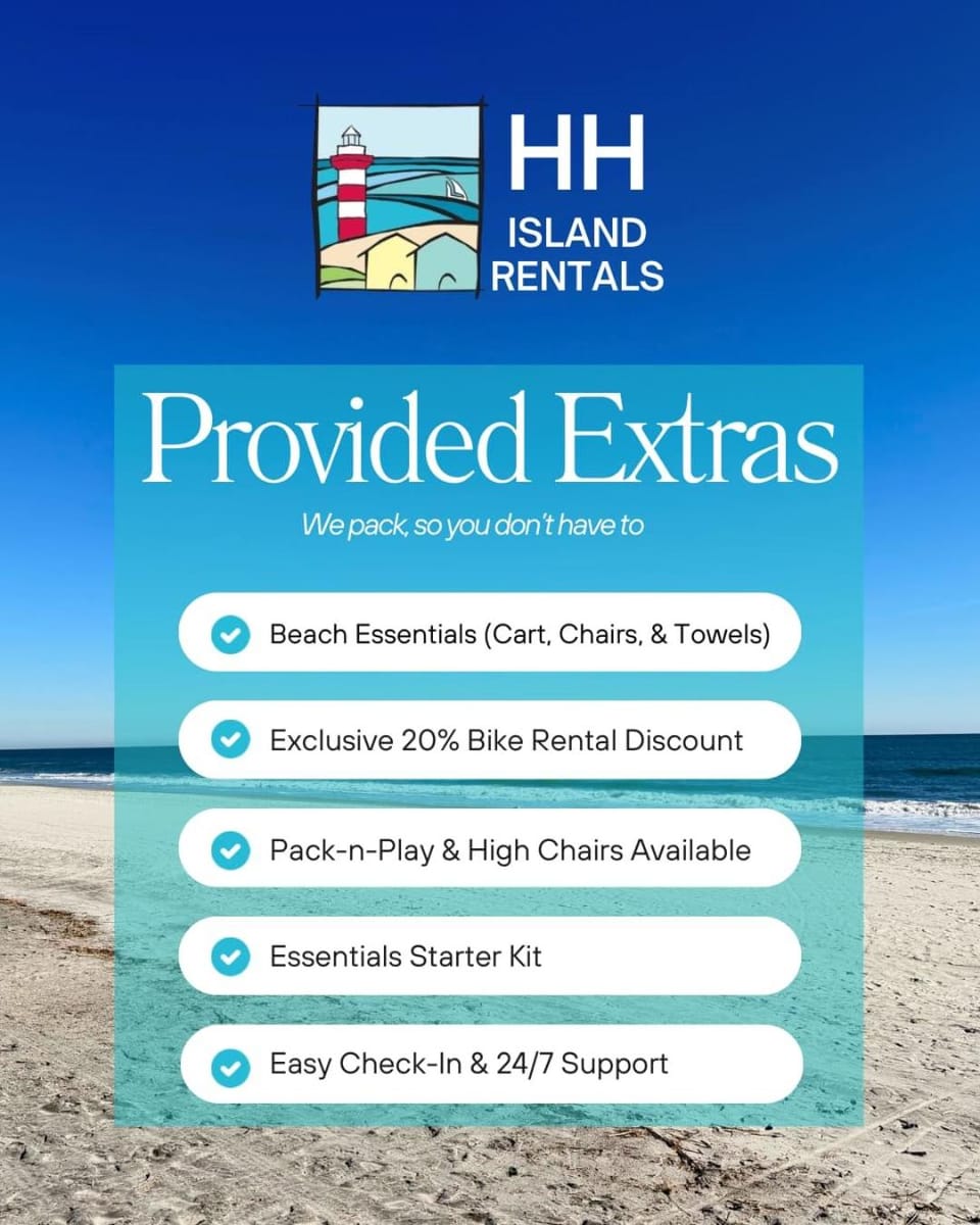 Sea Pines Family Home 3 bed 2 ba w bonus room for 8 House in Hilton Head Island