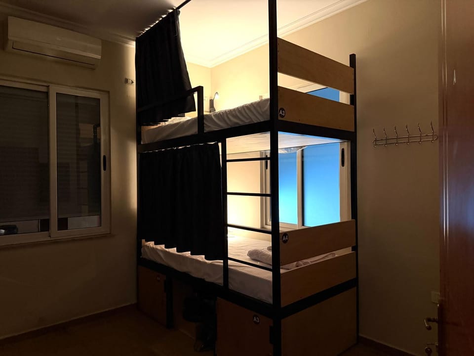 Photo of the whole room, Bedroom, bunk bed