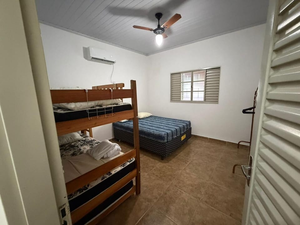 Bed, Bedroom, bunk bed, air conditioner