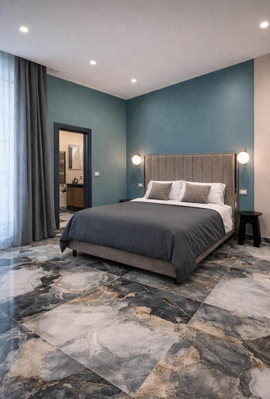 Bed, Bedroom
