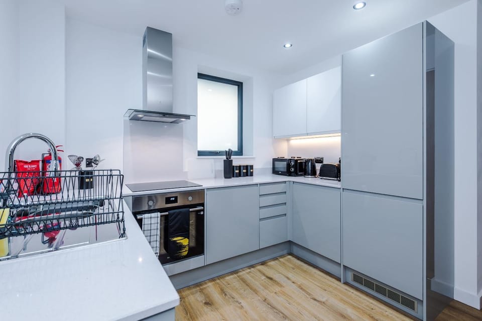Comfortable 1BR Apartment King Bed Central Brm Apartment in Birmingham