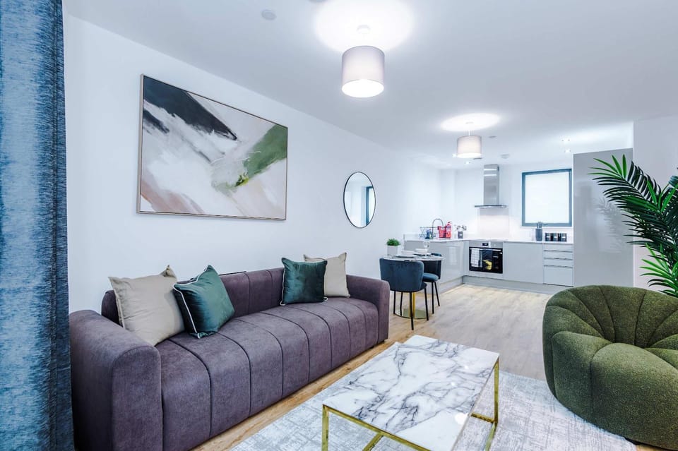 Comfortable 1BR Apartment King Bed Central Brm Apartment in Birmingham