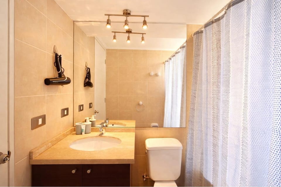 Bathroom, hair dryier