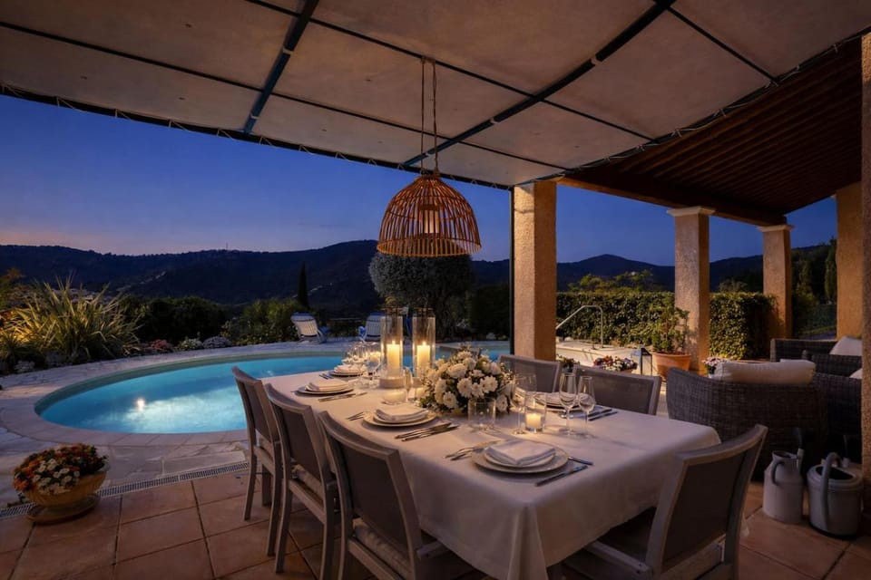 Villa Thymfalaise - Sea View, Calm, Beach, Tennis Villa in Roquebrune-sur-Argens