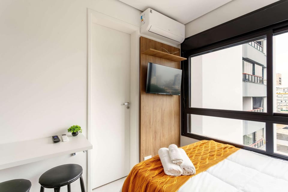 Studio em frente ao Hospital das Clinicas ZJ114 Apartment in Sao Paulo City