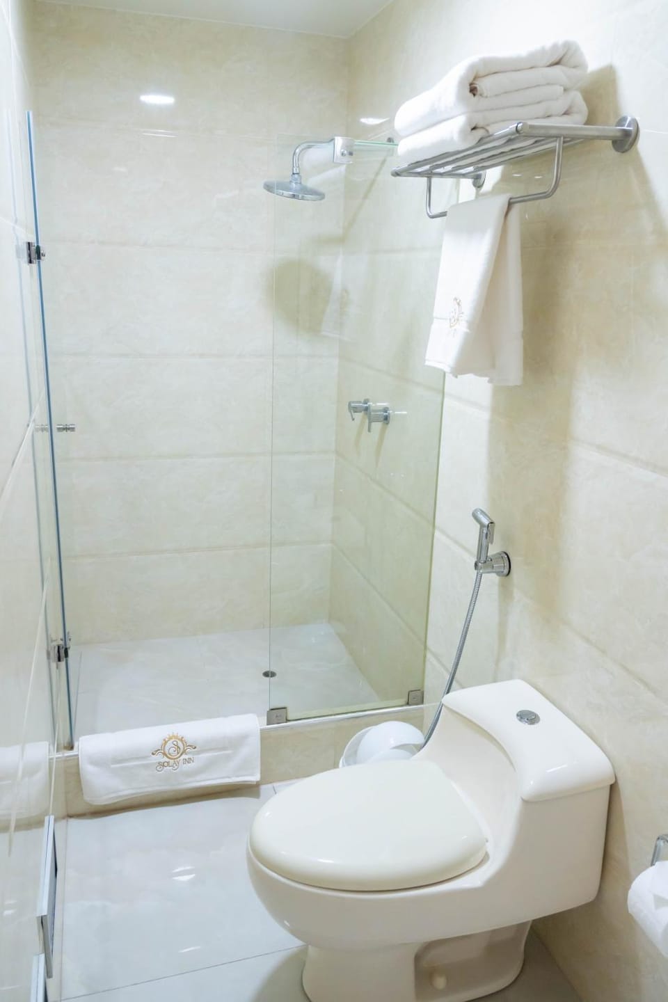 Toilet, Bathroom, towels