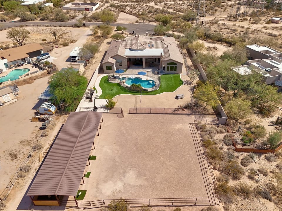 The Family Room-Pool & Outdoor Games-Game Room House in Scottsdale
