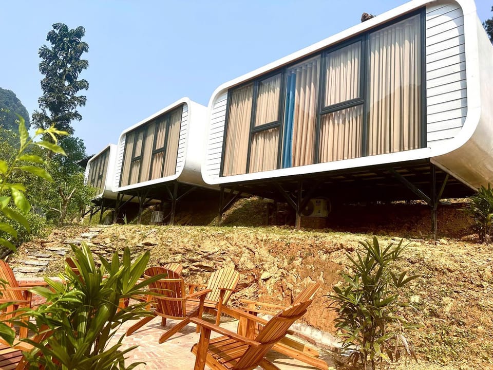 Cồ Dề Chải Herbal Retreat Bắc Hà Nature lodge in Vietnam