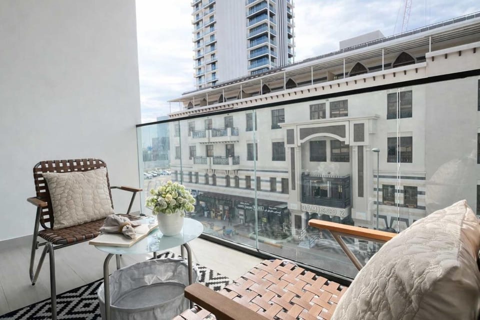 Contemporary Studio with Premium Design in JVC Apartment in Dubai