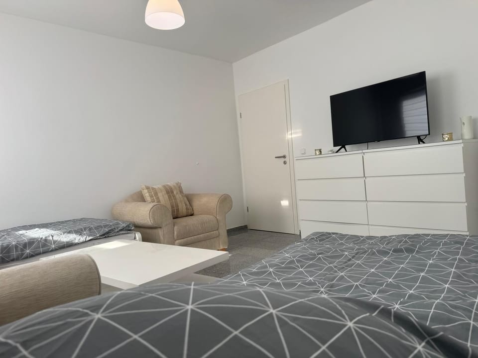 Communal lounge/ TV room, Bed, TV and multimedia