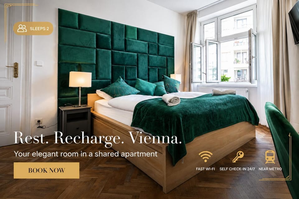 Bed, Bedroom, Text overlay