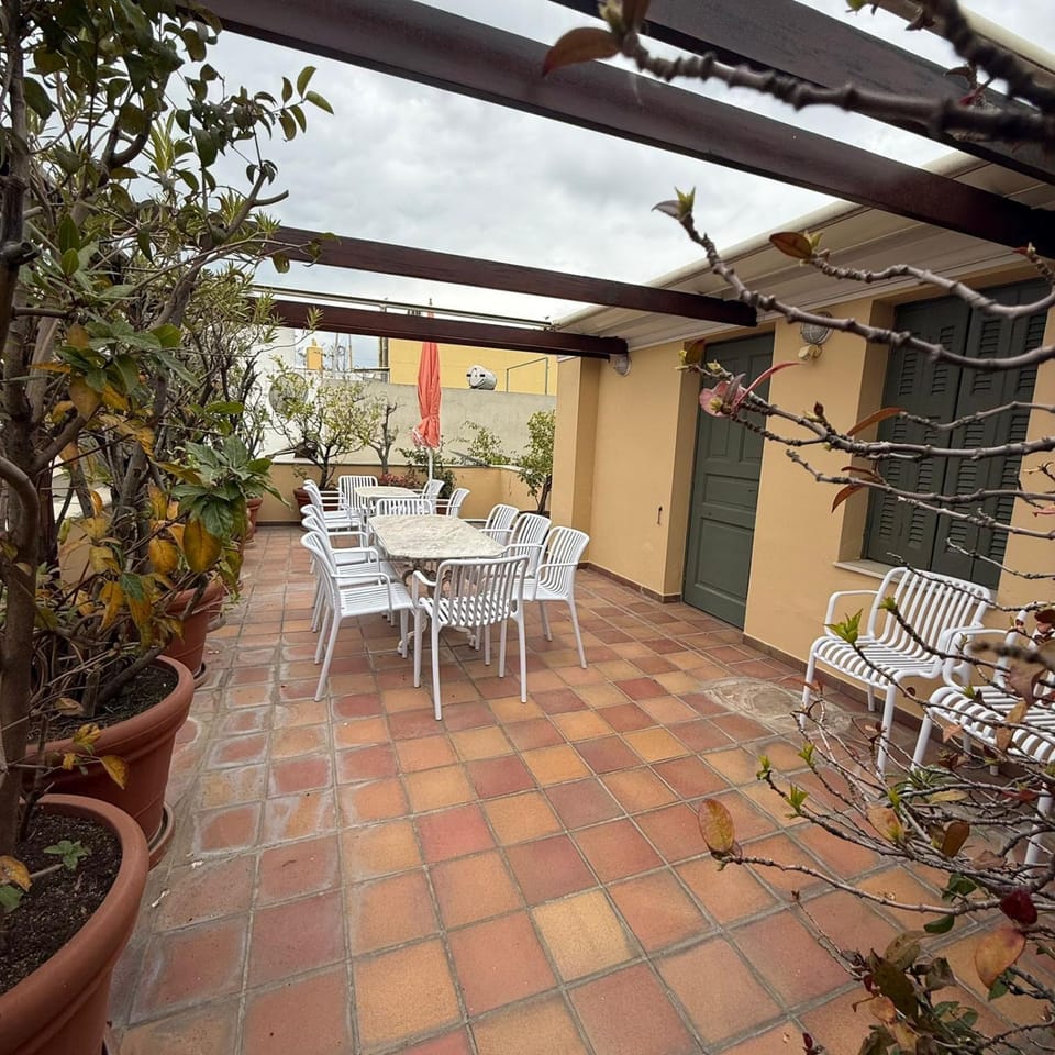 Day, View (from property/room), Balcony/Terrace, Seating area, Dining area