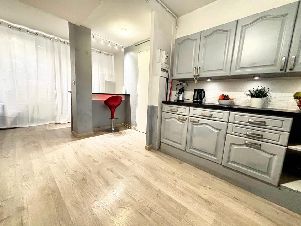 Kitchen or kitchenette, minibar, pet friendly, stove