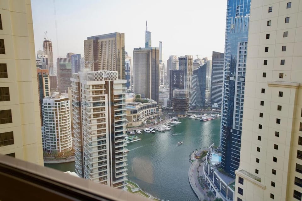 Newly renovated, near the beach, with a Marina View Apartment in Dubai