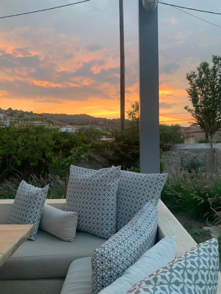 Garden, Sunset