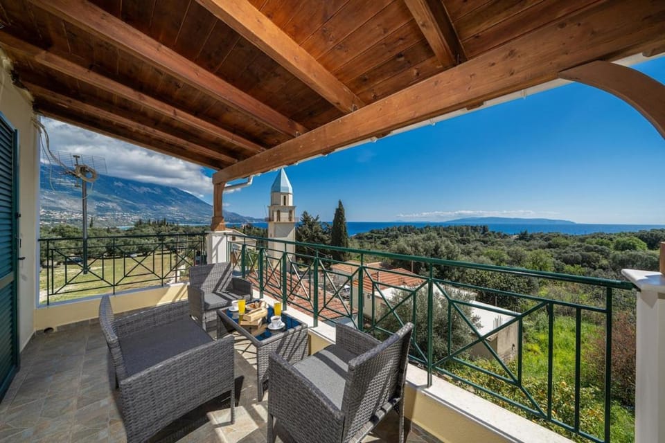 Day, Natural landscape, View (from property/room), Balcony/Terrace, Balcony/Terrace, Mountain view, Sea view