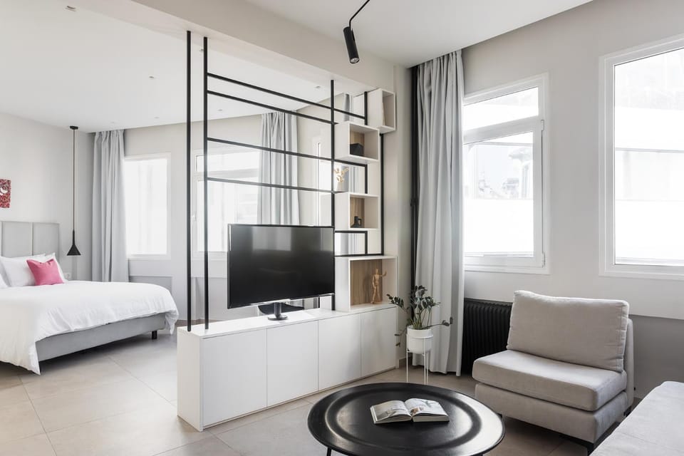 Living room, Bedroom