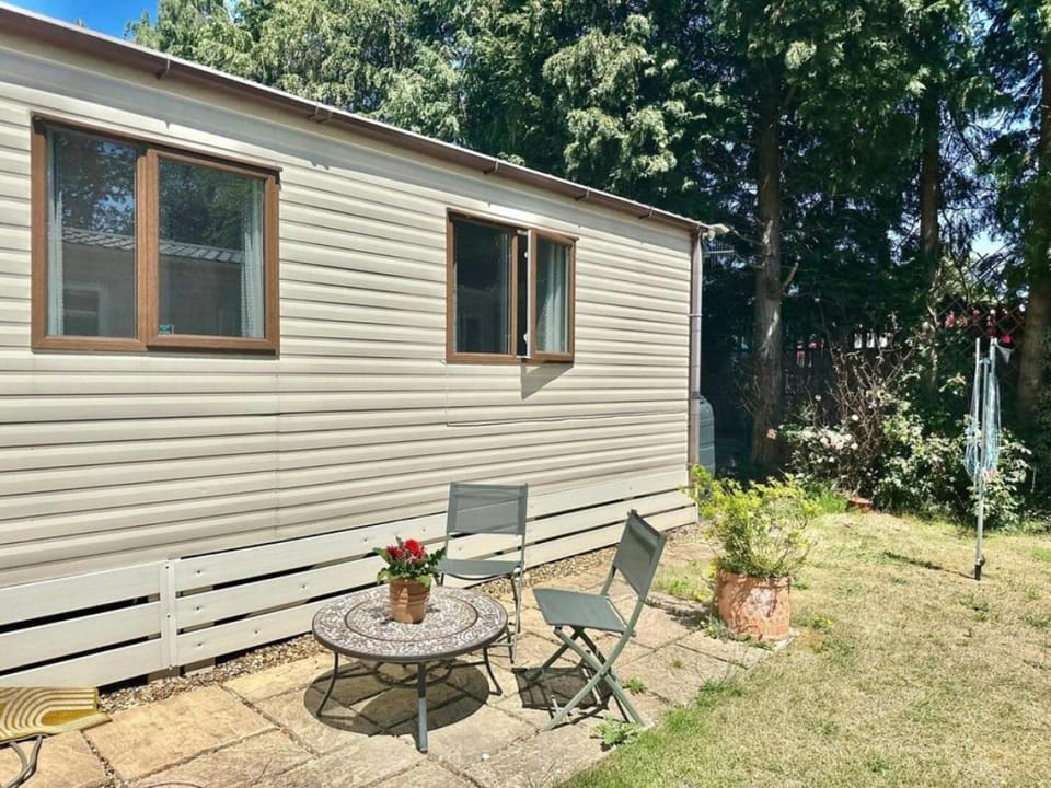 Large Caravan on Forest Edge Park near Ringwood Campground/ 
RV Resort in East Dorset District