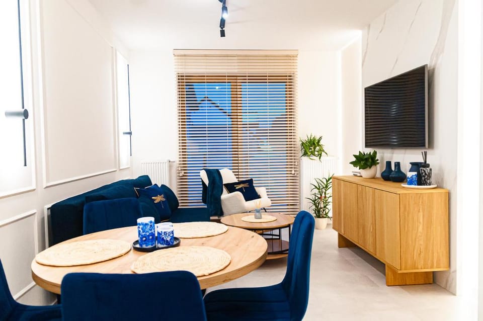 Kobaltowa Przystań - Apartament z Klimatem Apartment in Greater Poland Voivodeship