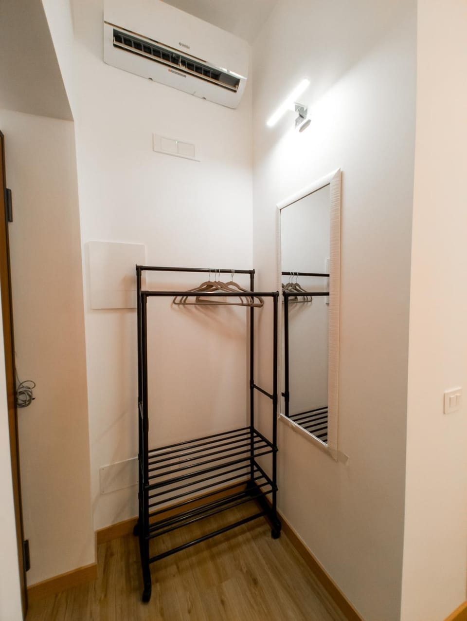 wardrobe, air conditioner