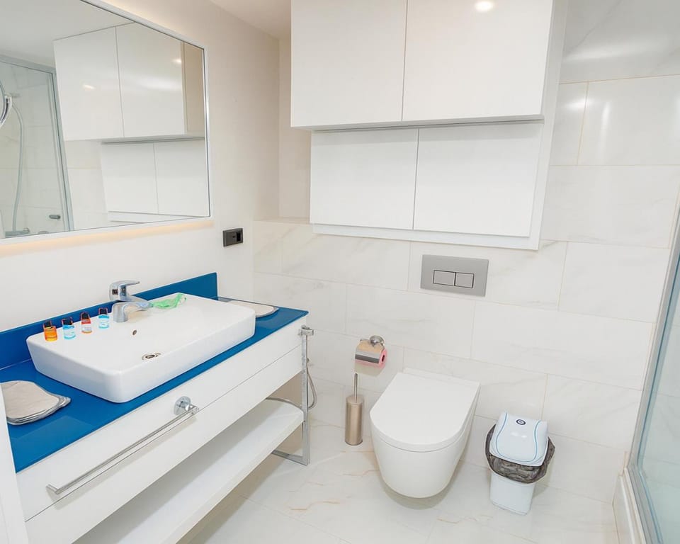 Toilet, Bedroom, towels