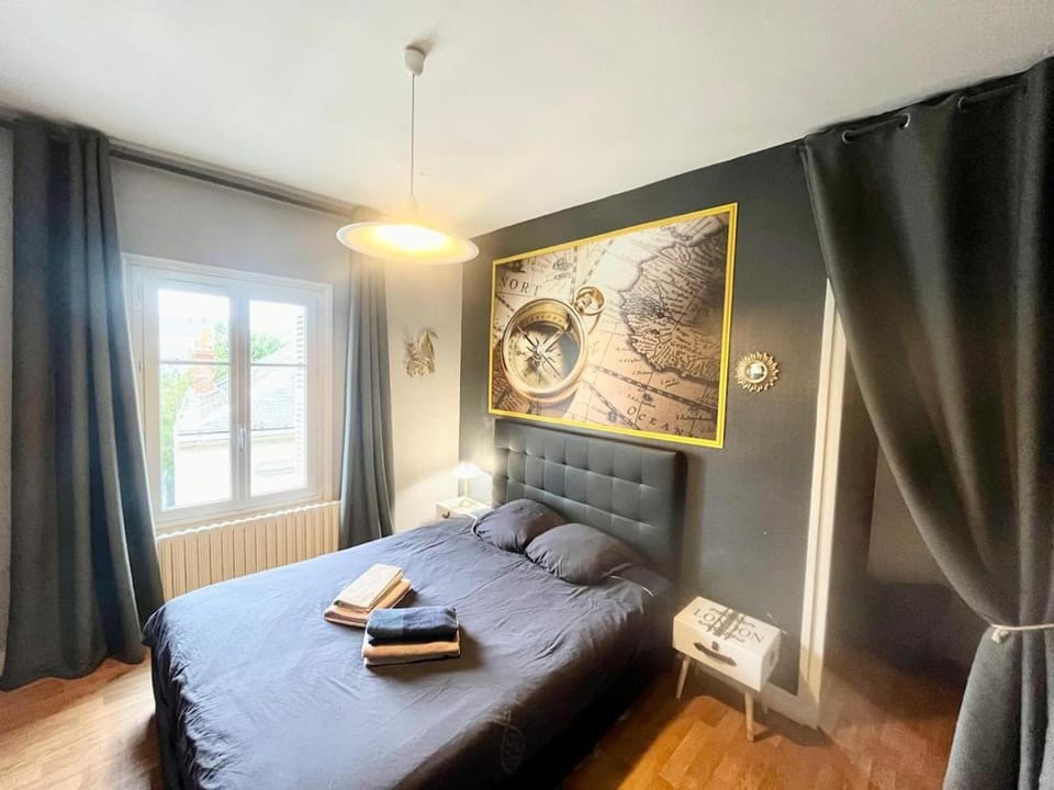 Le Grécourt, 5min à pied gare, wifi Apartment in Tours