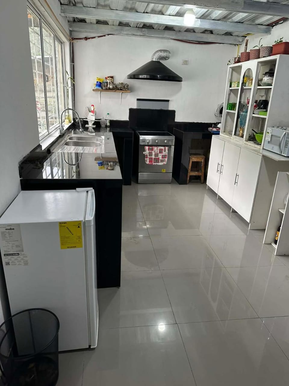 Kitchen or kitchenette, dishwasher, oven, stove, kitchen