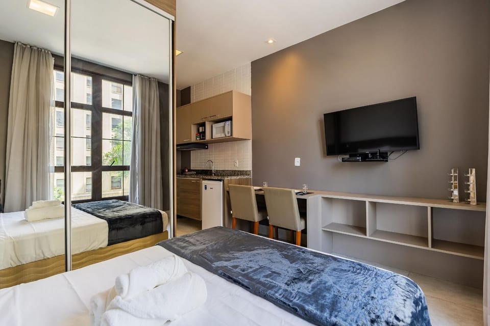 Studio moderno localizado no Centro Histórico SP Apartment in Sao Paulo City