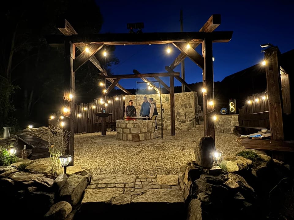 BBQ facilities, Garden view