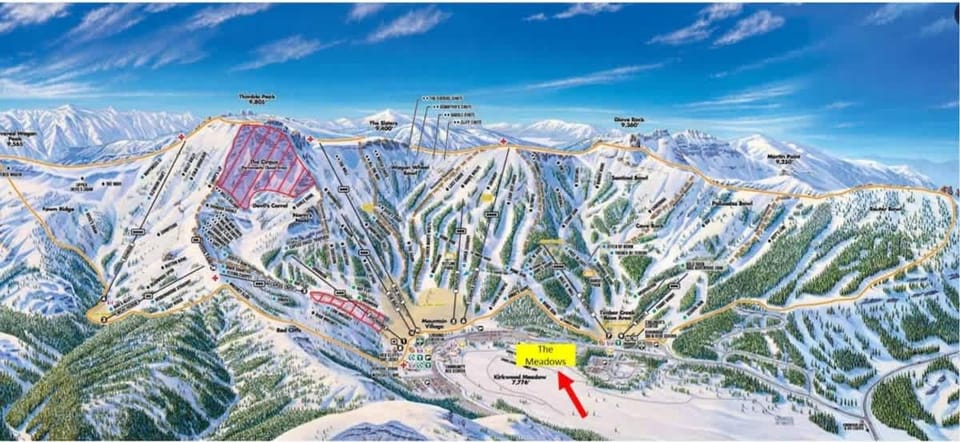 The Meadows- Charming 1BD2BA Ski Condo Apartment in Kirkwood