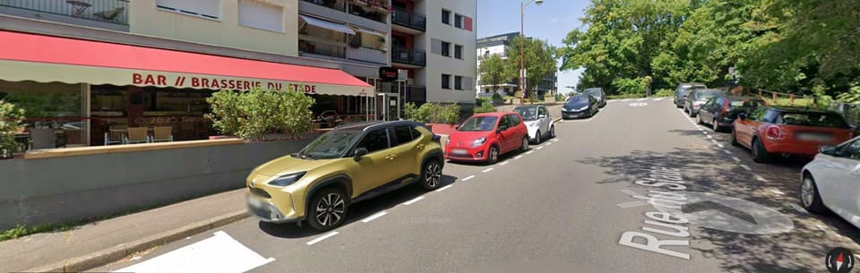 Neighbourhood, Street view, Parking
