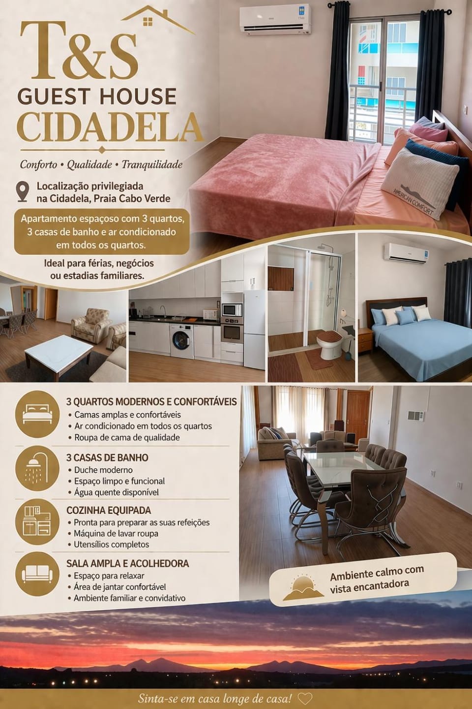 T&S Guest House Apartment in Praia