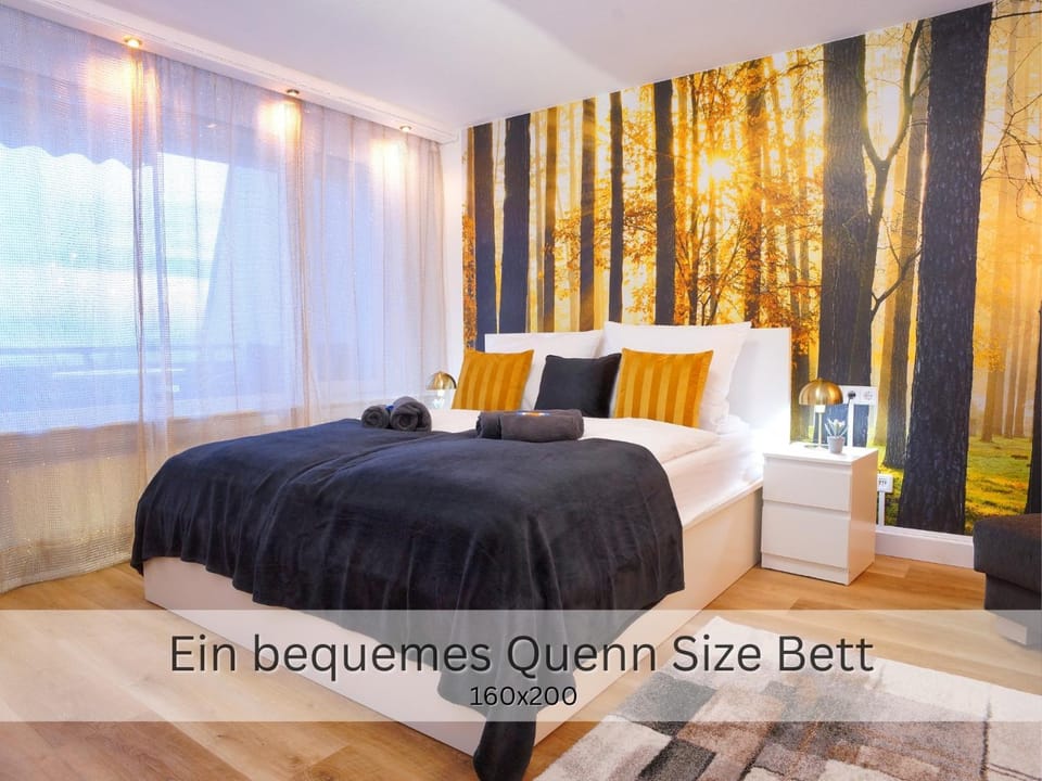 Bed, Photo of the whole room, Mountain view