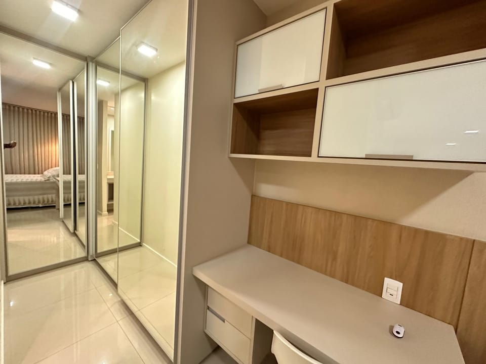 Flat Alto Padrão Mobiliado Metropolitan Sidney Jardim Goias Apartment in Goiania