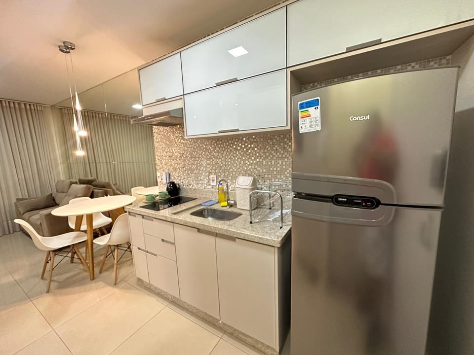 Flat Alto Padrão Mobiliado Metropolitan Sidney Jardim Goias Apartment in Goiania