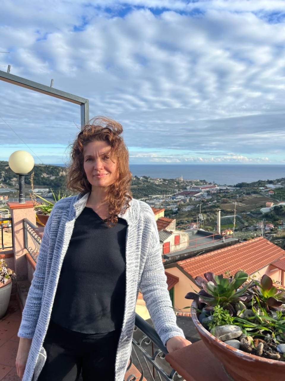 Day, People, Natural landscape, View (from property/room), Balcony/Terrace, Sea view