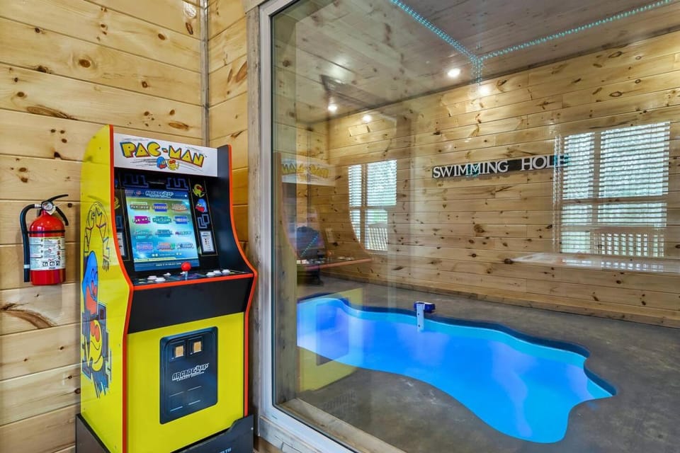 Mountain Cabin w/ Stunning Views | Game Room+Pool Cabin in Gatlinburg