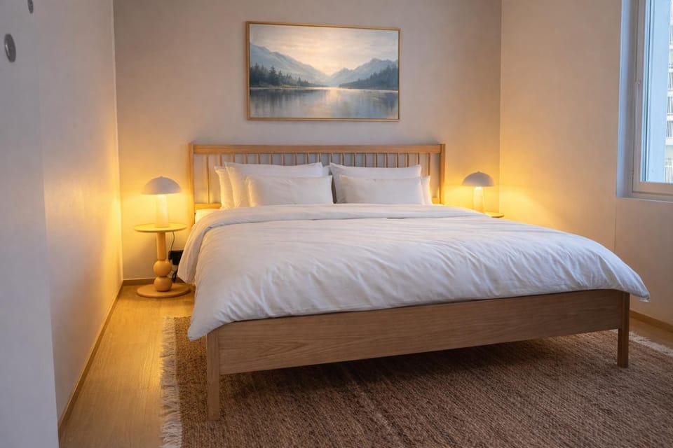 Bed, Photo of the whole room, Bedroom