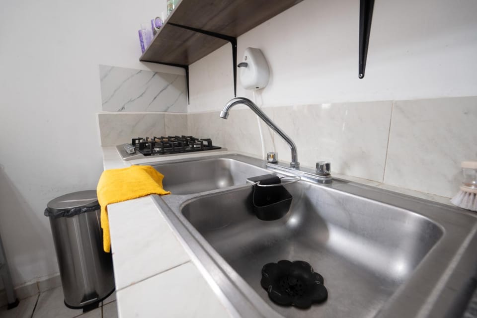 Apartamento con Patio Privado y Asador Apartment in Monterrey