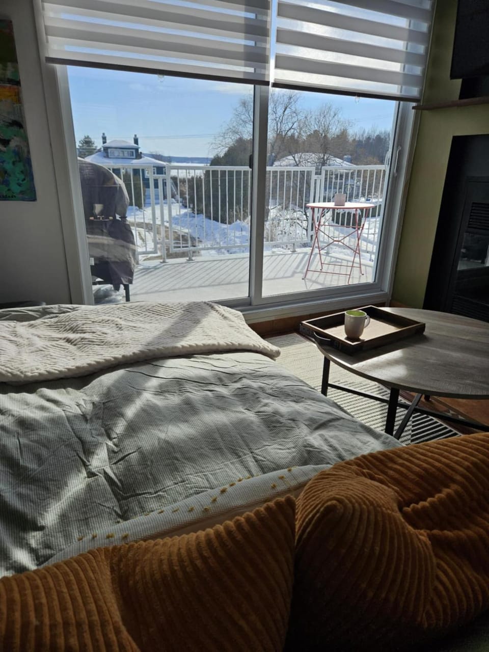 Bed, Balcony/Terrace, Living room