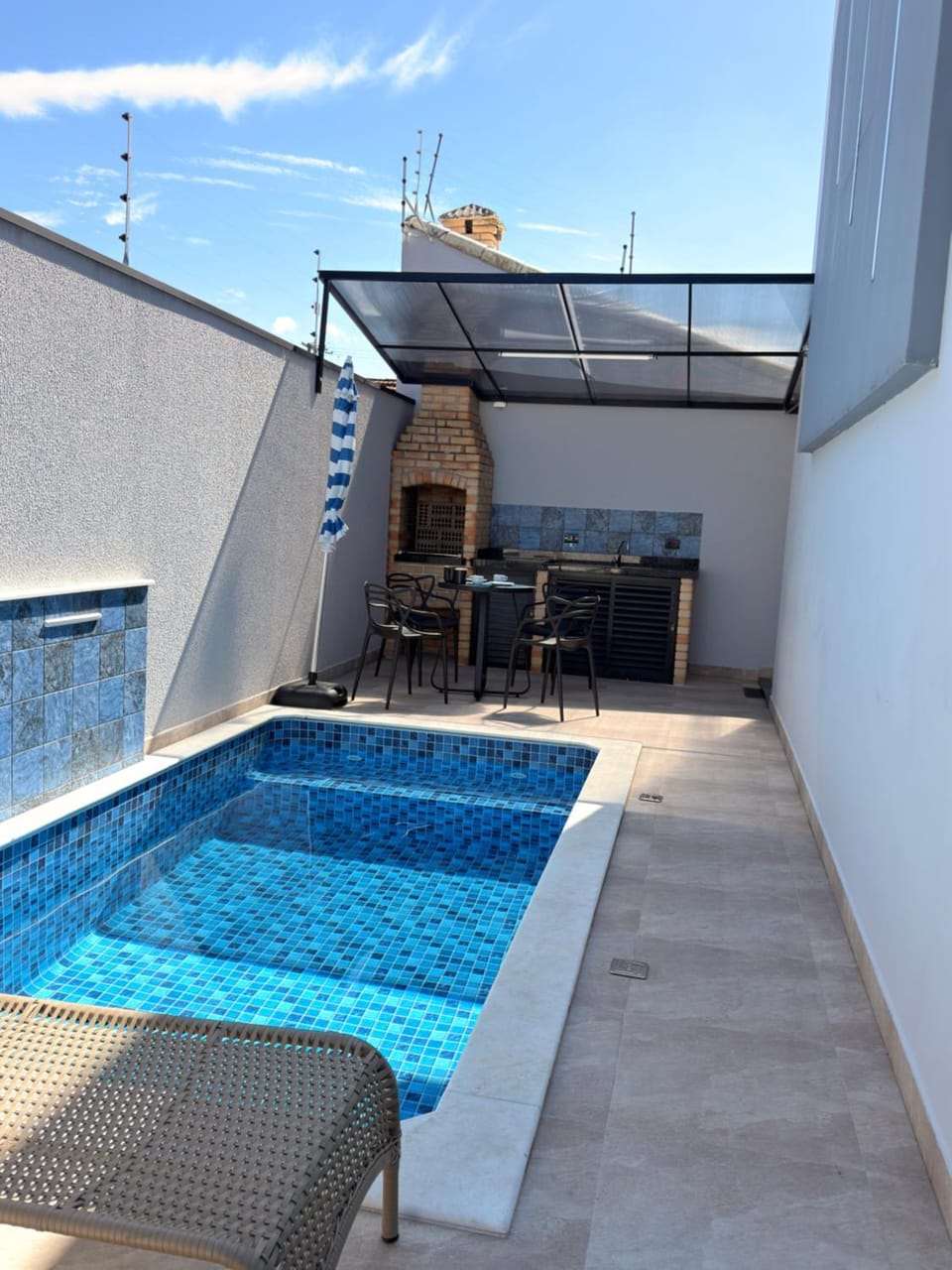 Loft 83 com piscina à 3min do mar Apartment in Peruíbe