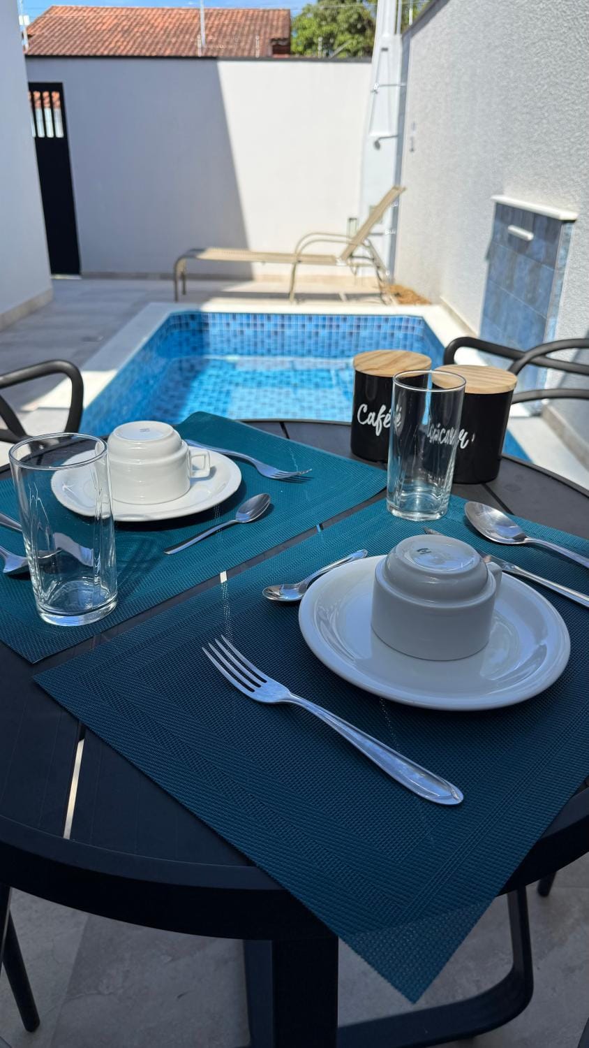 Loft 83 com piscina à 3min do mar Apartment in Peruíbe