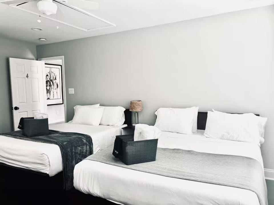 25 Lux Room 4 - 2 Queen Beds, Shared Bathroom - Nonsmoking Bed and Breakfast in Arlington