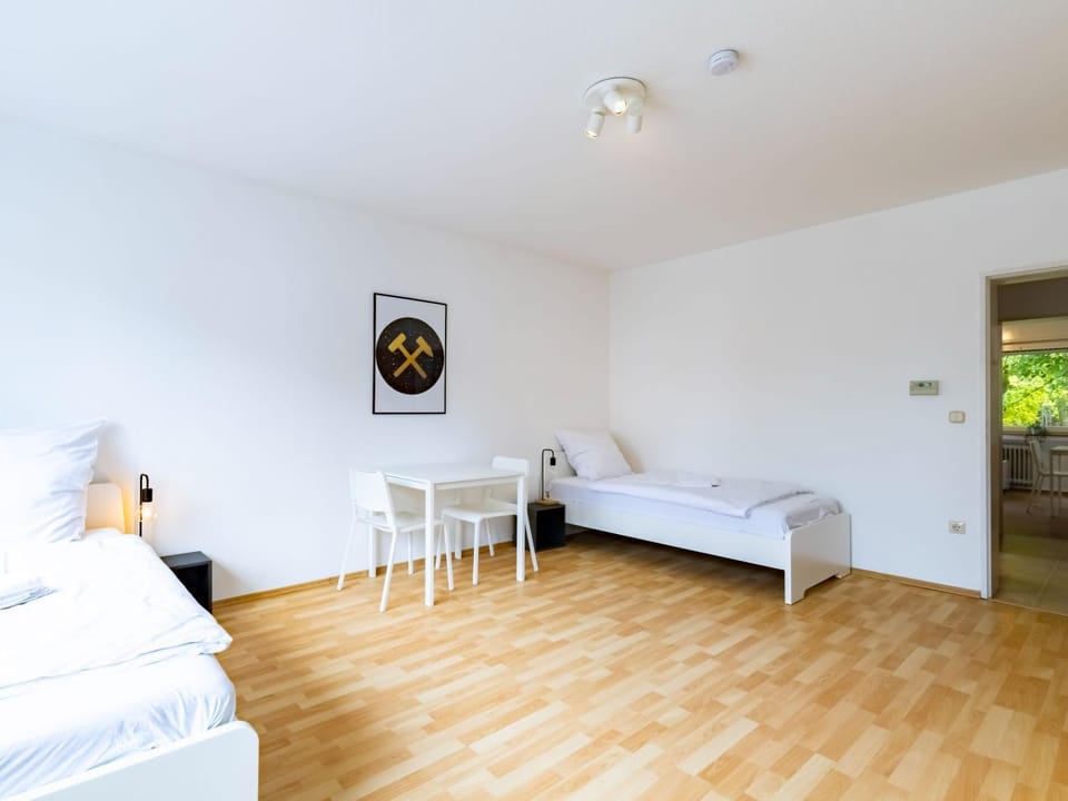 BudgetRoom 3 SZ Balkonwohnung für Teams Apartment in Herne