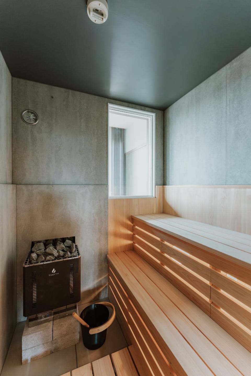 Sauna, Bathroom, Other, Photo of the whole room, fireplace, furniture