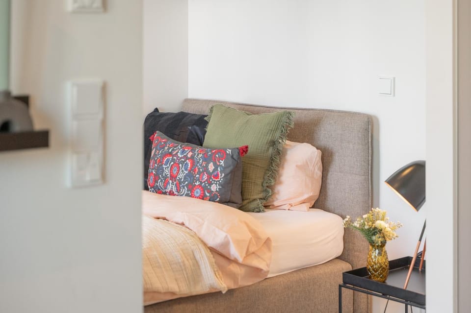 Business suite with skyline view with parking space Apartment in Frankfurt