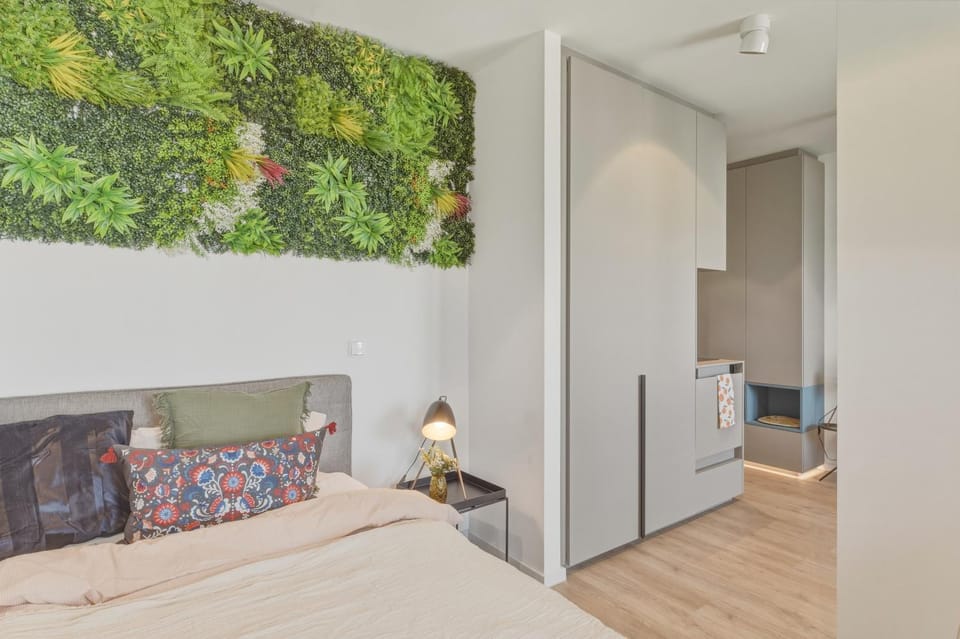 Business suite with skyline view with parking space Apartment in Frankfurt