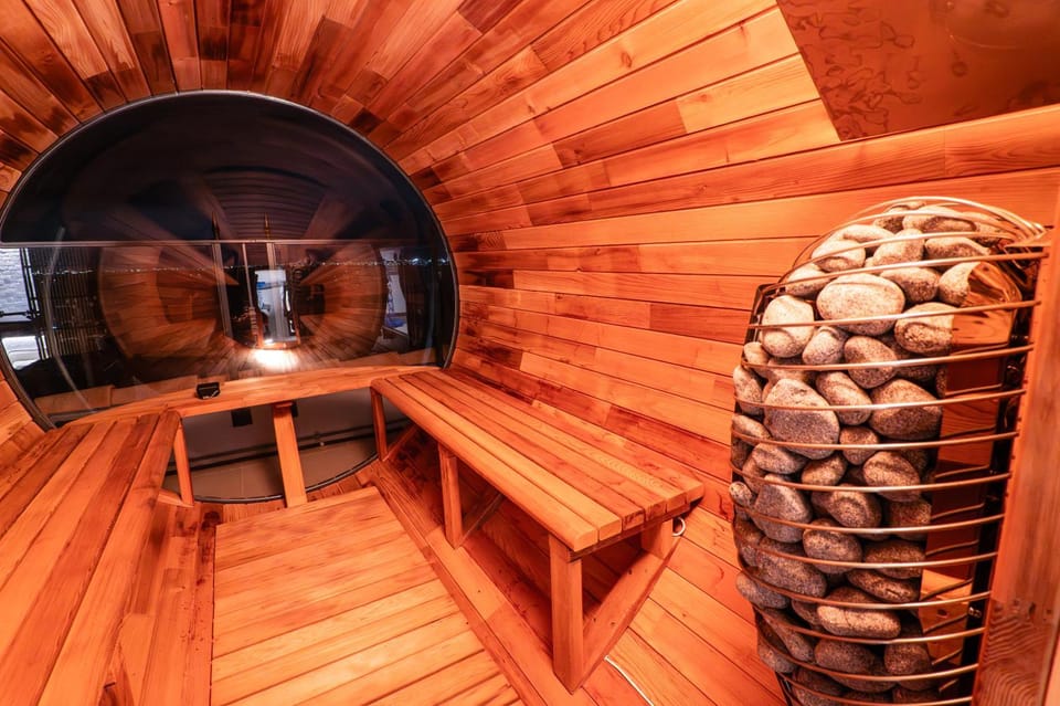 Sauna, Sea view