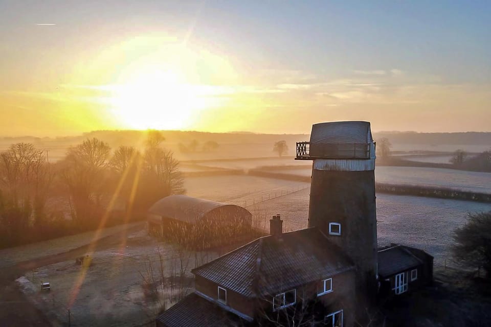 Day, Natural landscape, Bird's eye view, Sunrise, Sunset